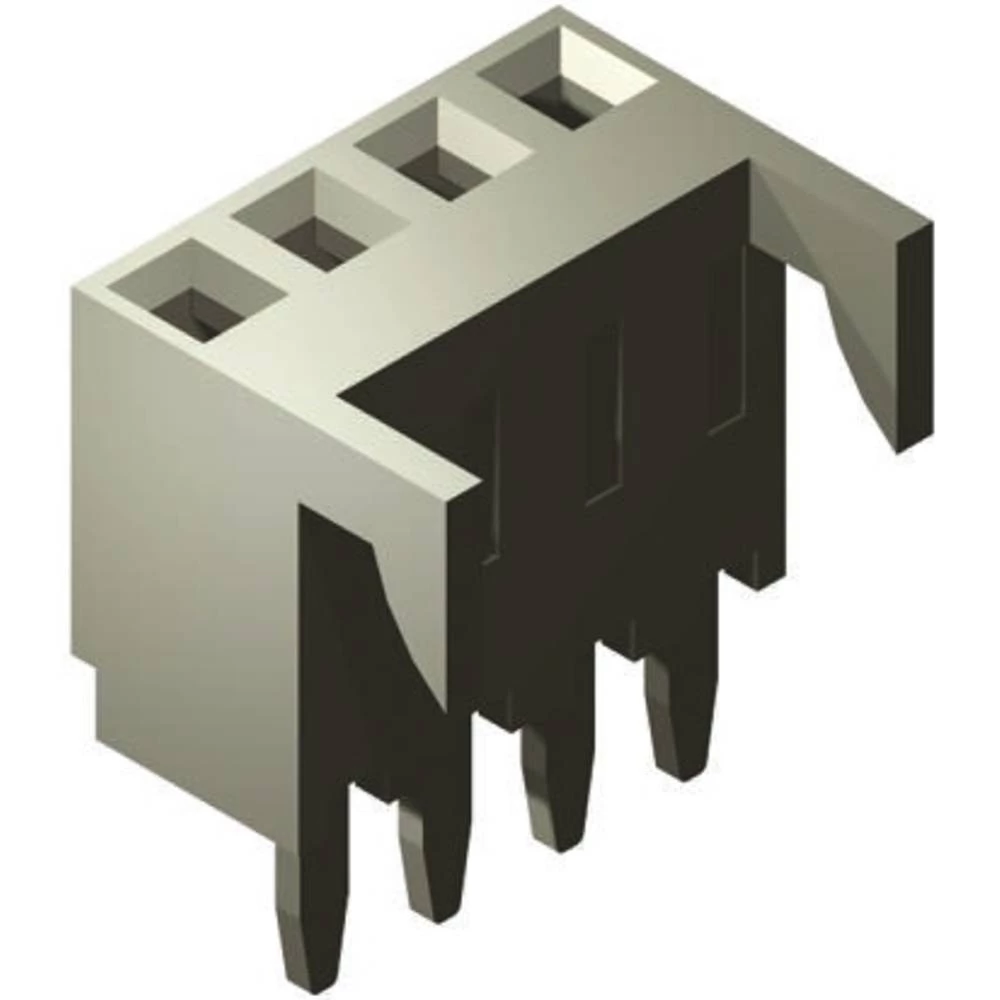Molex ugradna standardna letva sa ženskim kontaktima Ukupan broj polova 8 Raster: 2.54 mm 38001428 1 St. Tray slika