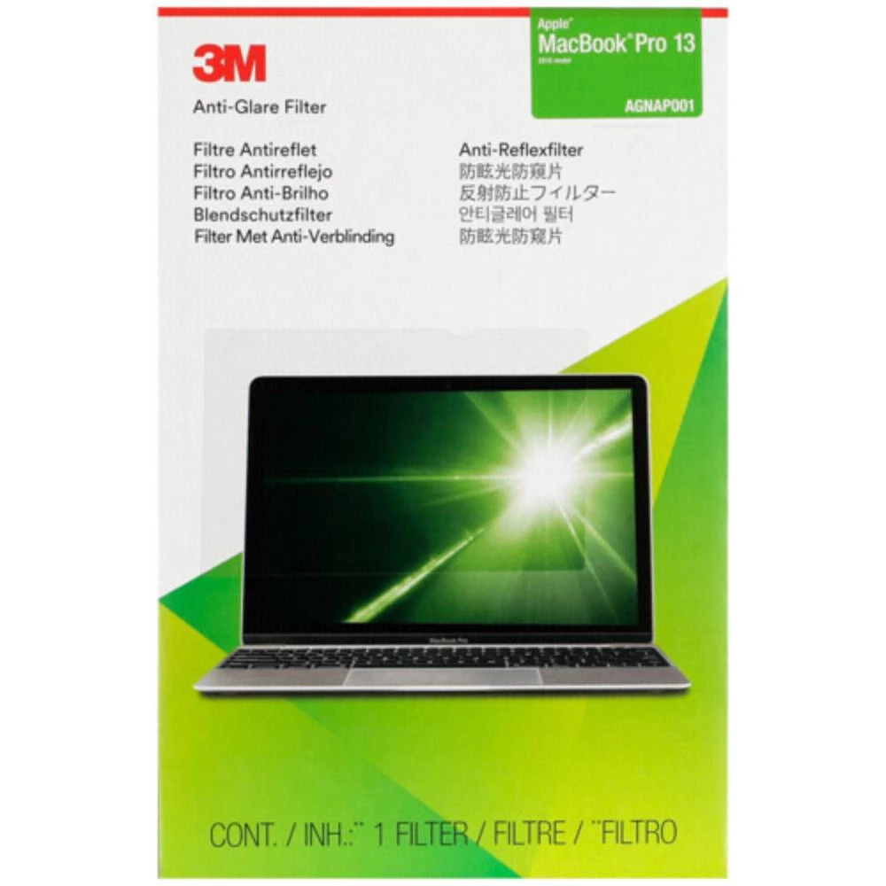 3M AGNAP001 Filter protiv zasljepljivanja 33 cm (13 ") Format slike: 16:10 7100119017 Pogodno za model: Apple MacBook Pro 13 col slika