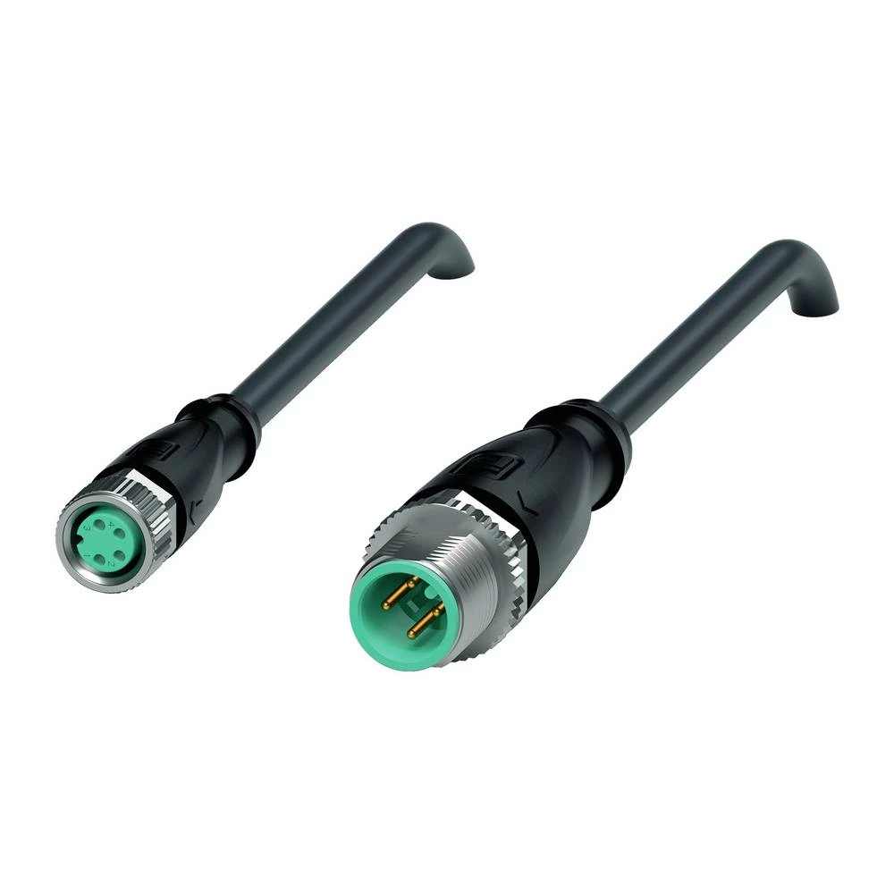 Pepperl+Fuchs 240797-0002 utični konektor za senzor/aktivator, konfekcionirani 5 m Broj polova: 4, 4 1 St. slika
