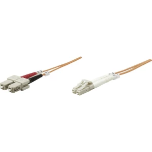 Staklena vlakna Svjetlovodi Priključni kabel [1x Muški konektor LC - 1x Muški konektor SC] 50/125 µ Multimode OM2 1 m Inte slika
