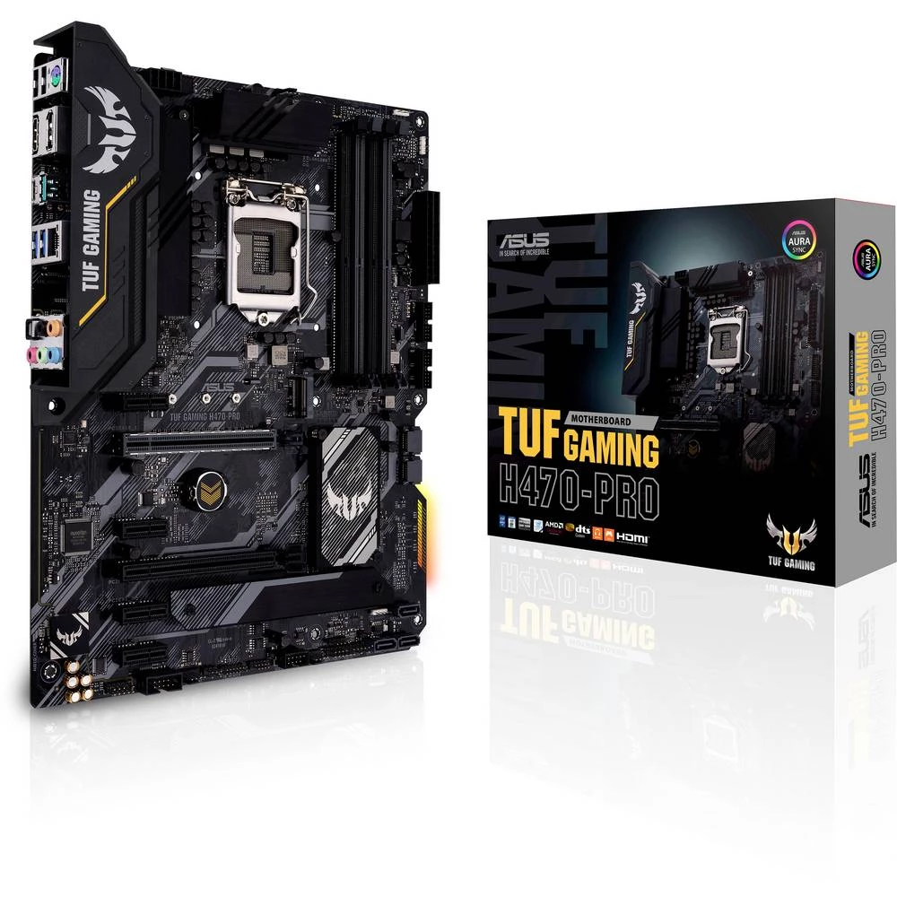 Asus TUF GAMING H470-PRO matična ploča Baza Intel® 1200 Faktor oblika ATX Set čipova matične ploče Intel® H470 slika