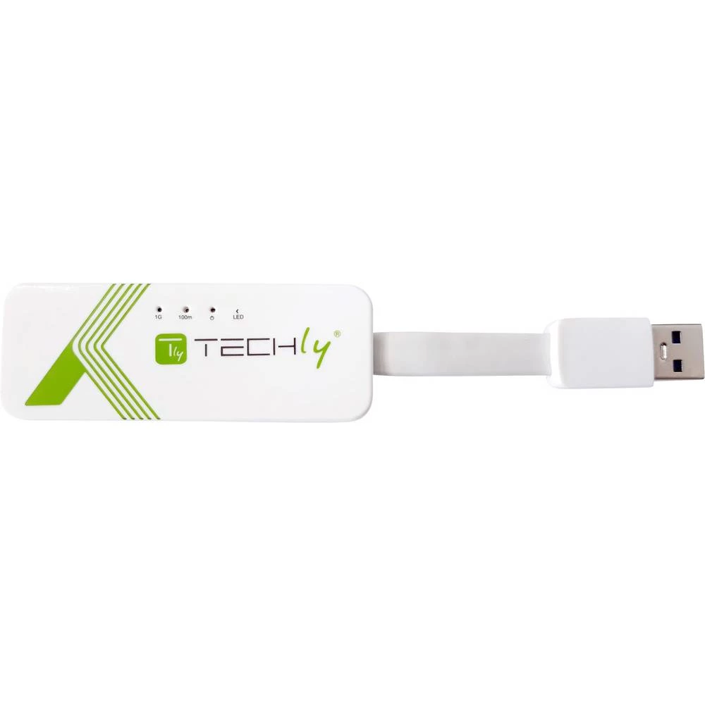 TECHly IDATA-USB-ETGIGA-3A adapter 5 GBit/s USB 3.2 gen. 1 (USB 3.0), RJ45 slika