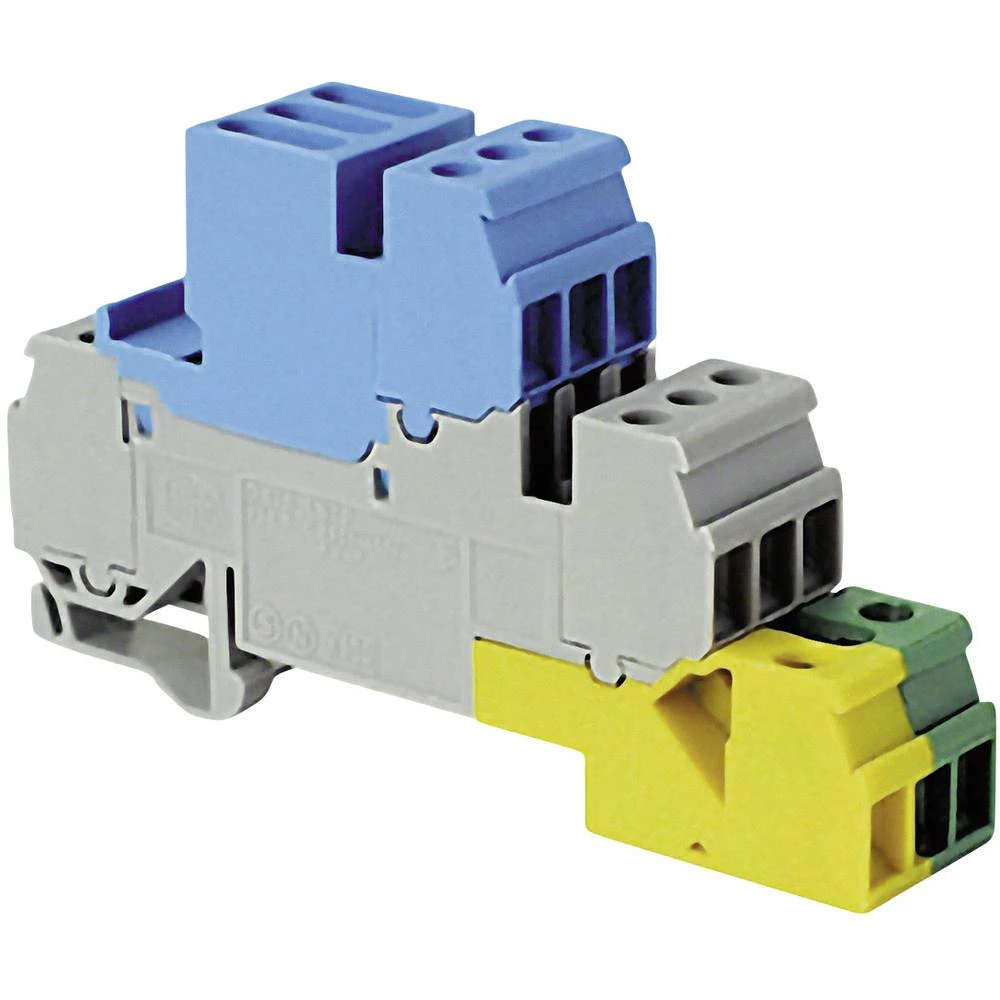 ABB 1SNA 110 269 R1700 instalaciona stezaljka 17.8 mm vijak Dostupnost: PE, N, L Siva, Plava, Zelena, Žuta 1 kom. slika