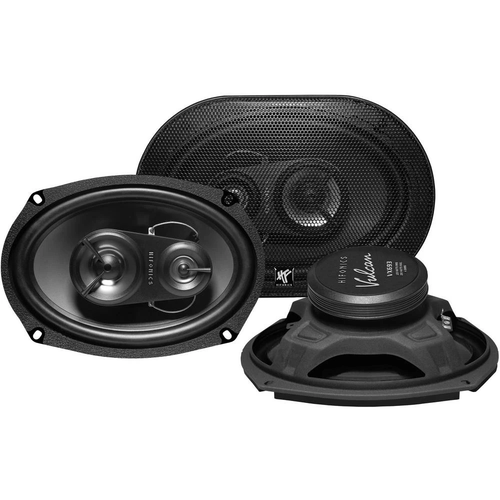 3-sustavski triaksialni zvučnik za ugradnju 250 W Hifonics VX-693 slika