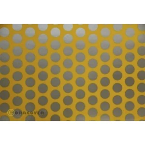 Folija za glačanje Oracover Fun 1 41-030-091-002 (D x Š) 2 m x 60 cm Cub žuto-srebrna slika