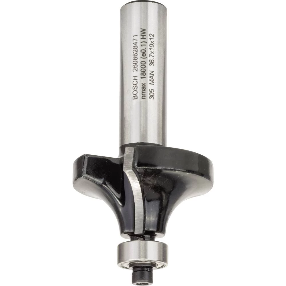 Glodalo za pozitivan radijus - 12 mm, R1 12 mm, L 19 mm, G 70 mm Bosch Accessories 2608628471 Osovina-&Oslash; 12 mm slika