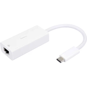 USB 2.0 Adapter [1x Muški konektor USB-C™ - 1x Ženski konektor RJ45] Bijela Vivanco slika