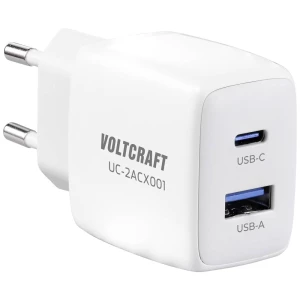 VOLTCRAFT  VC-13082880 USB punjač unutrašnje područje Izlazna struja maks. 2.08 A 2 x USB, USB-C® utičnica (power delivery) slika