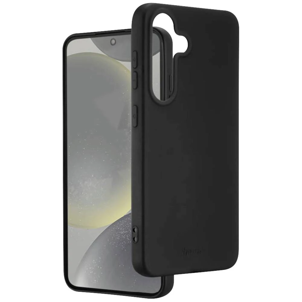 Hama Fantastic Feel stražnji poklopac za mobilni telefon Samsung Galaxy S24 crna induktivno punjenje slika