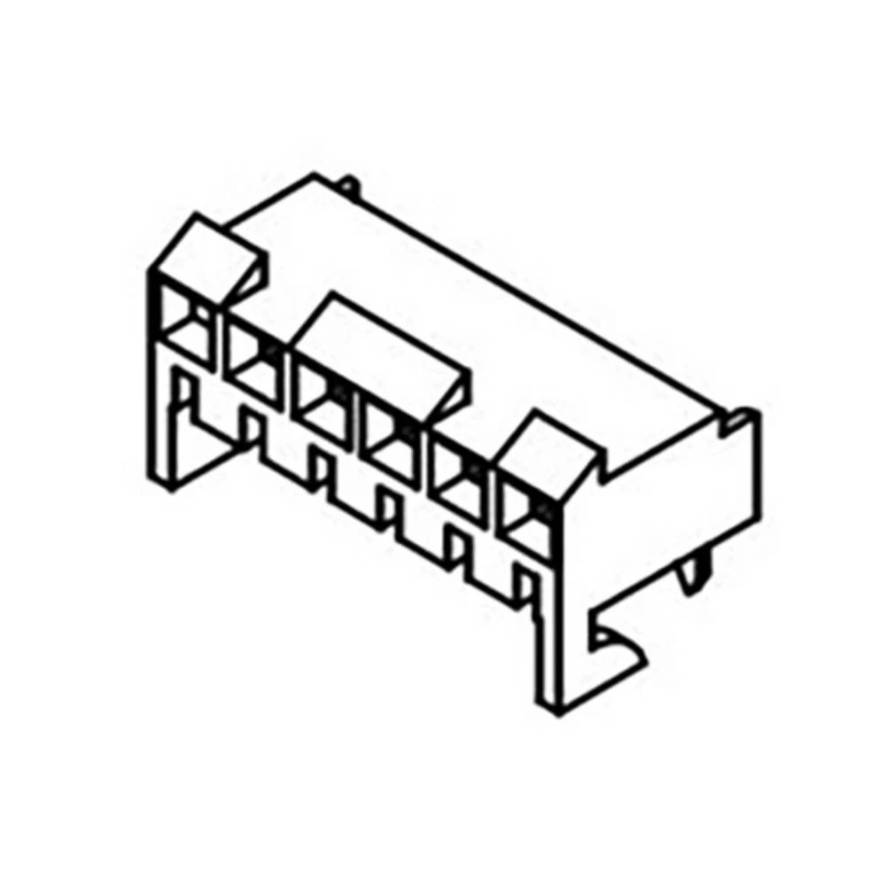 Molex 09484048 KK 396 PC Board Connector, Top Entry, Polyester Connector, 5.00µm Tin (Sn), 4 Circuits slika