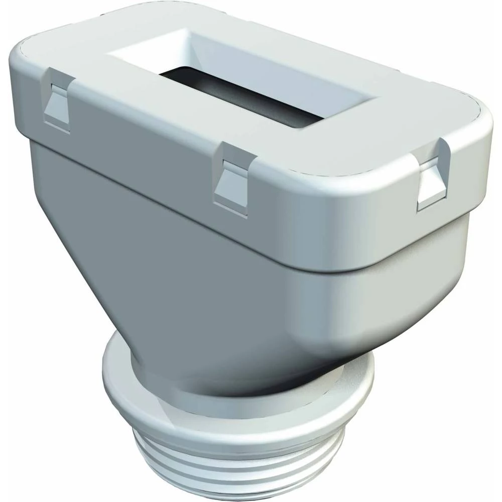 Plosnati kabelski nastavak Plastika Tamnosiva OBO Bettermann 106 FL M25 12 35 25 ST slika