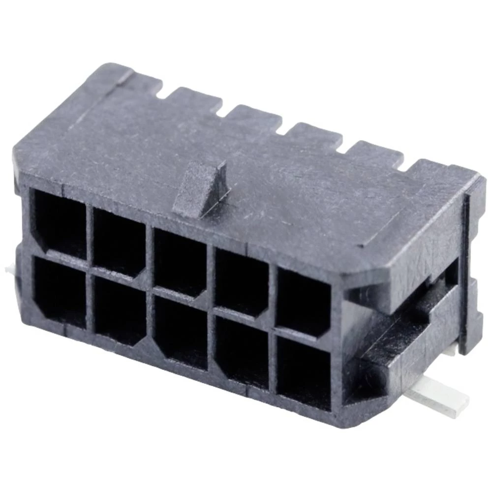 Molex ugradna standardna letva s muškim kontaktima Ukupan broj polova 10 Raster: 3.00 mm 430451011 1 St. Tape on Full re slika