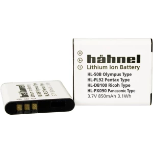 Kamera-akumulator Hähnel Zamjenjuje originalnu akU. bateriju LI-50B, Li-52B, D-LI92, DB-100 3.7 V 850 mAh HL-50B slika