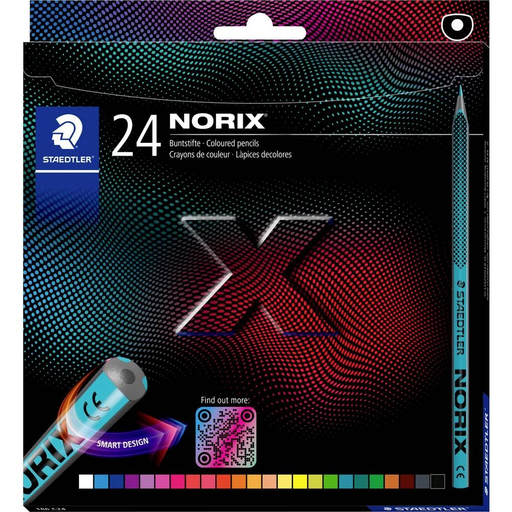 Staedtler olovka u boji NORIX 186 C24 24 kom. slika