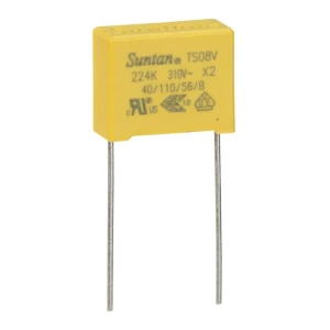 Suntan TS08V0A9224KBB0E0R 1 St. folijski kondenzator   0.22 µF 310 V 10 % 15 mm (D x Š) 14.5 mm x 18 mm slika