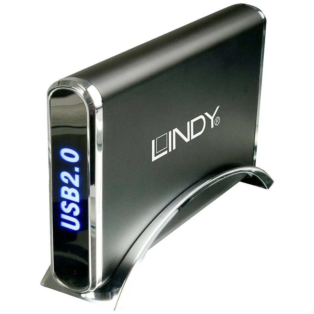 LINDY 42705 kućište za tvrdi disk 8,9 cm (3,5 inča) 3.5 palac IDE, SATA II, USB-B slika