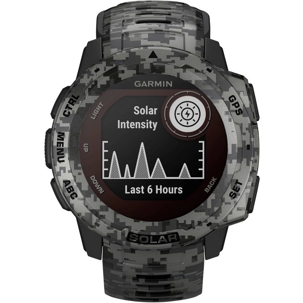 Garmin Instinct Solar Camo pametan sat  45 mm  škriljavac-siva slika