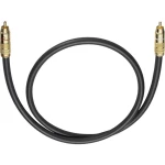 Oehlbach Cinch Audio Priključni kabel [1x Muški cinch konektor - 1x Muški cinch konektor] 7 m Antracitna boja pozlaćeni kontakti