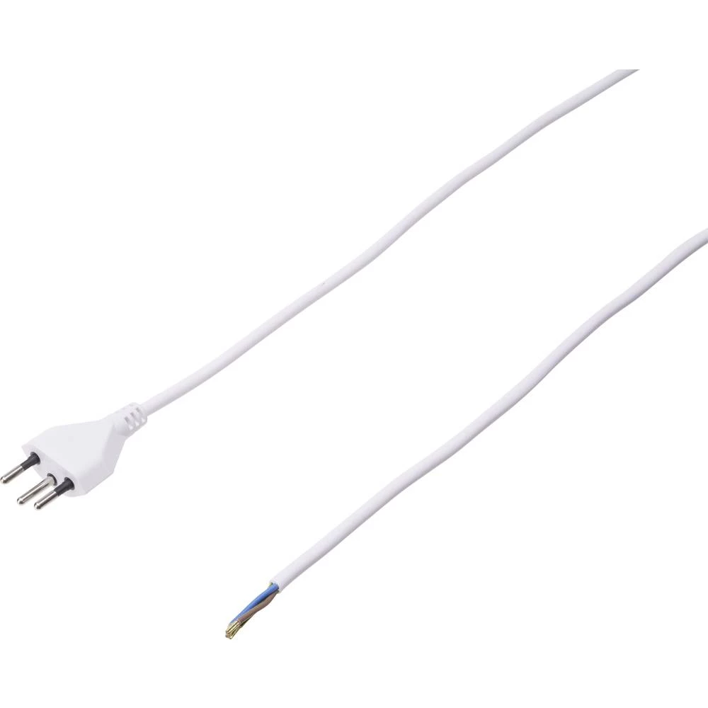 Max Hauri 114325 struja kabel za napajanje  bijela 2.00 m slika