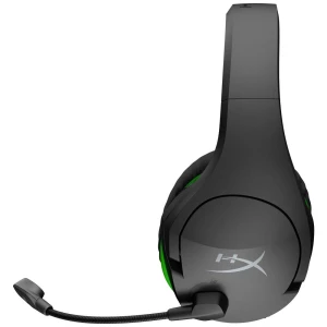 HyperX CloudX Stinger Core Wireless (Xbox Licensed) igre Over Ear Headset bežični, žičani stereo crna/zelena  utišavanje mikrofona slika