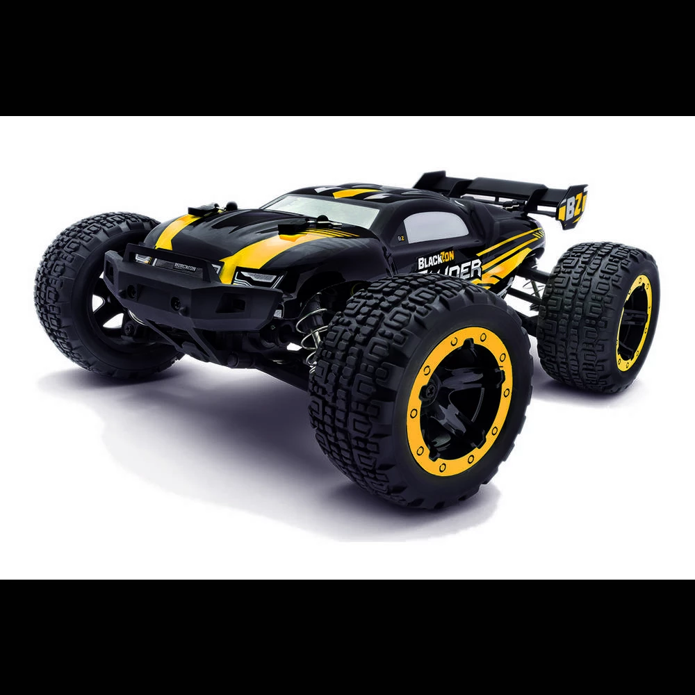Blackzon žuta s četkama 1:16 RC model automobila električni monstertruck pogon na sva četiri kotača (4wd) 2,4 GHz slika