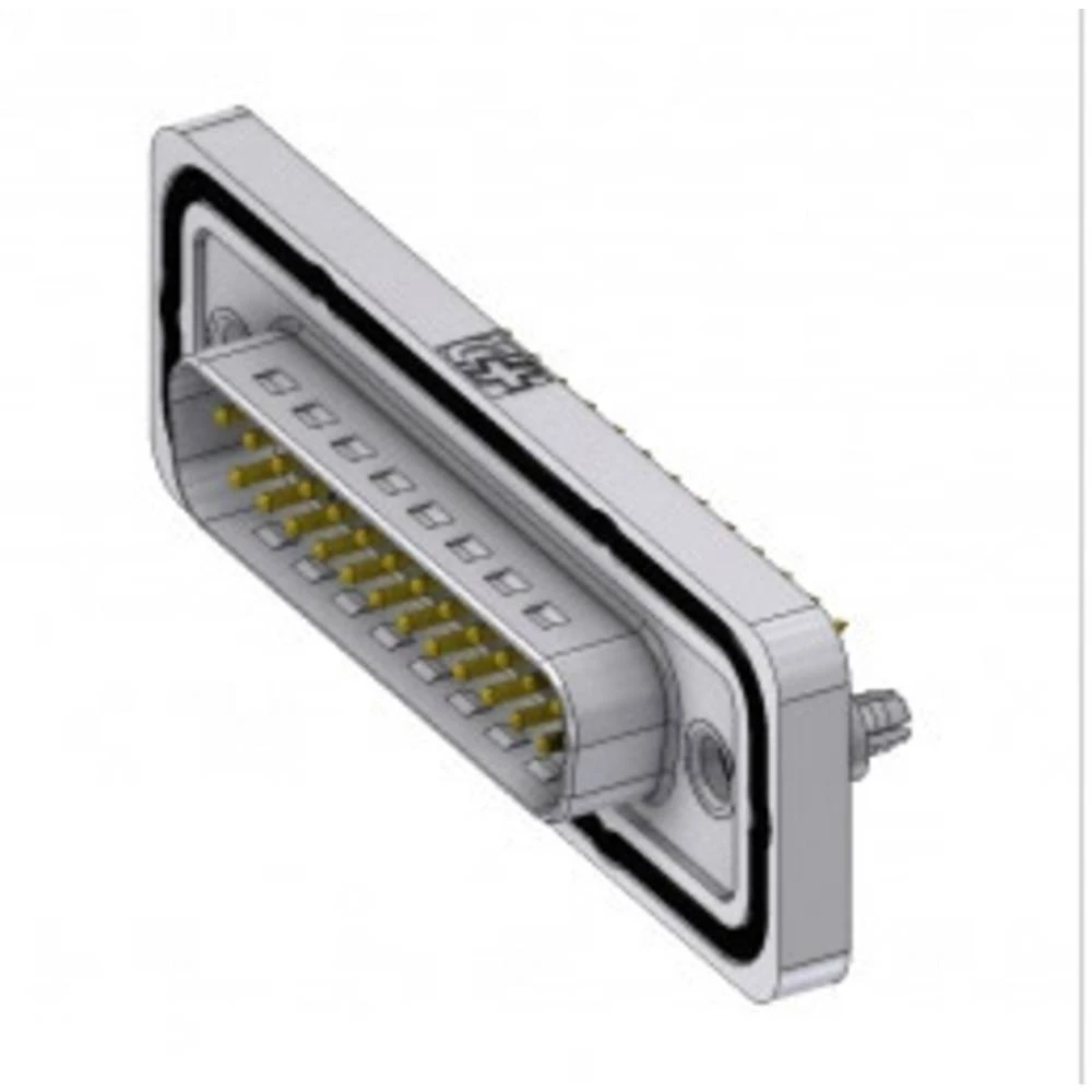 D-SUB utikač 180 ° Broj polova: 25 Lem, Pinovi DELTRON SWISS 1 ST slika