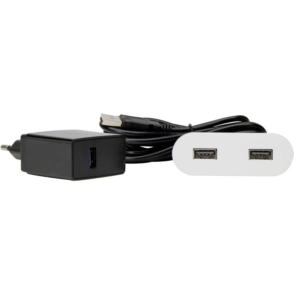 Kopp 939756016  ugradbena utičnica  s USB-om IP20 bijela slika