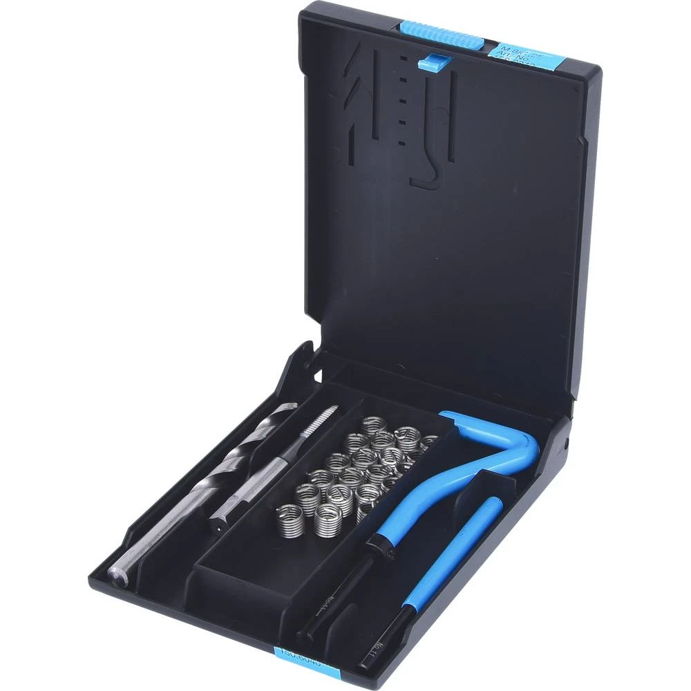 KS Tools 150.6040 Set za popravak navoja od nehrđajućeg čelika M8x1,25x10,8mm, 24 kom slika