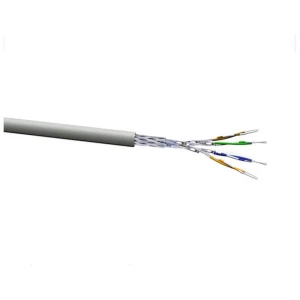 VOKA Kabelwerk 10256600 mrežni kabel cat 7 S/FTP 4 x 2 x 0.128 mm² siva (RAL 7035) 500 m slika