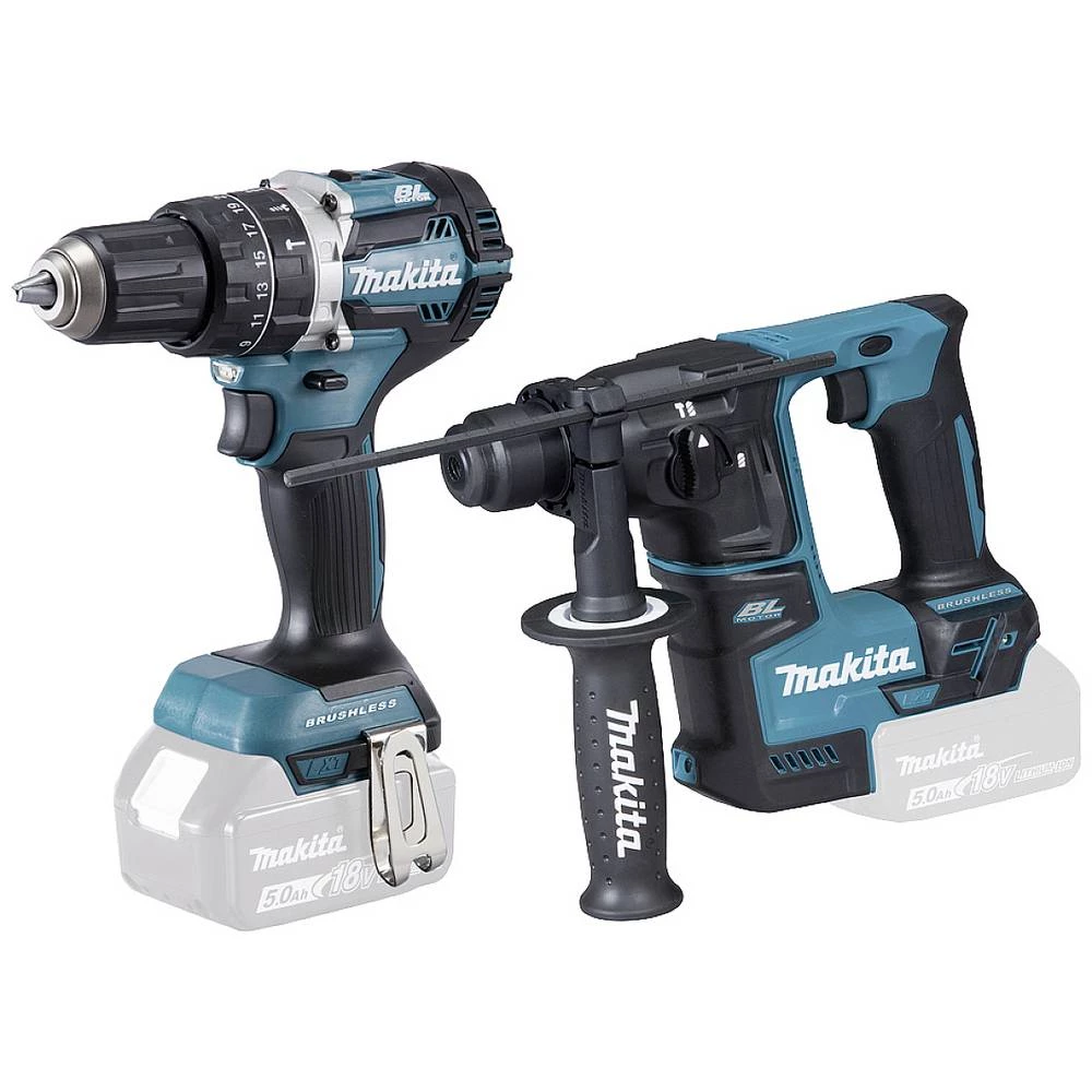 Makita  DLX2278 akumulatorski zračni pištolj, akumulatorski čekić za rušenje  18 V  li-ion slika