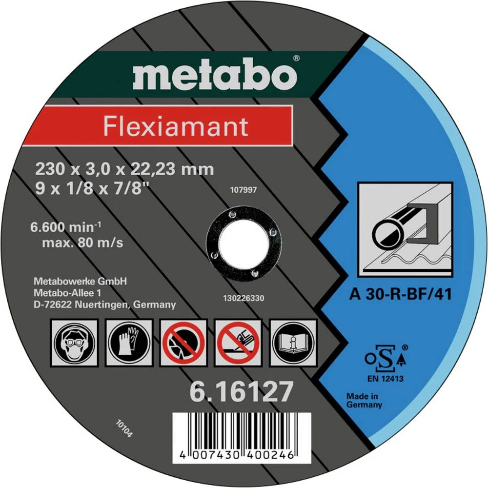 Metabo 616742000 rezna ploča ravna 16 mm 25 St. slika