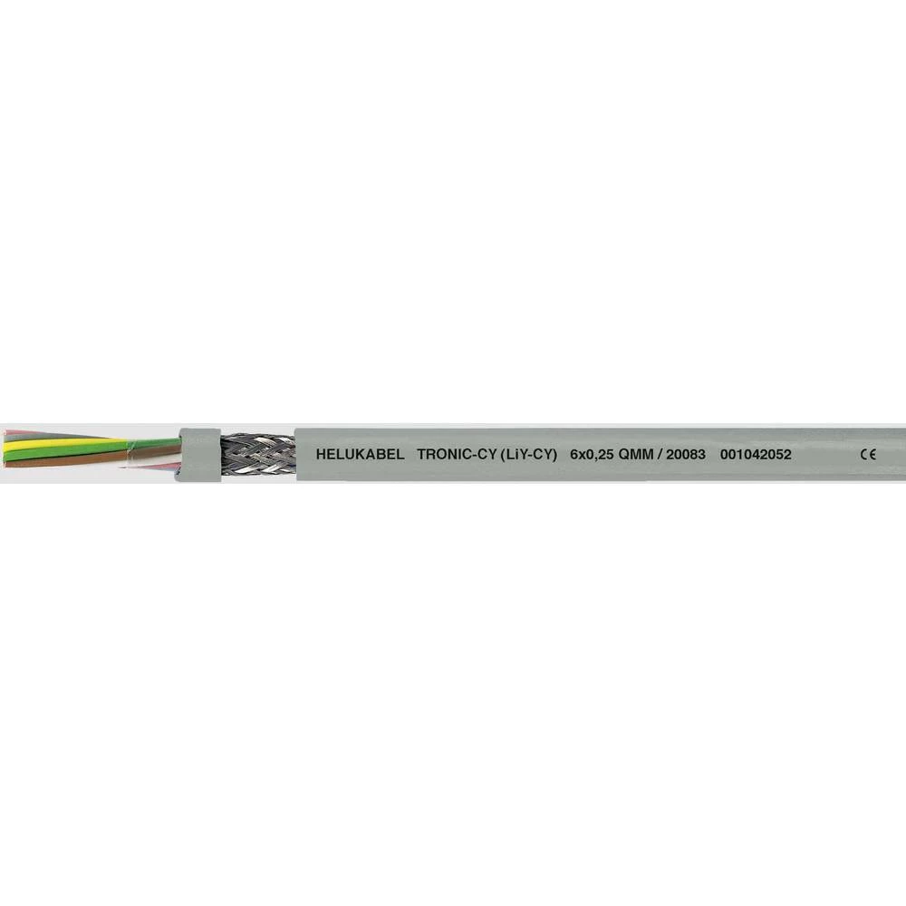 Helukabel 16480-1000 podatkovni kabel LiYCY 7 x 1 mm² siva 1000 m slika