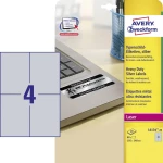 Avery-Zweckform L6134-20 ( 105 x 148 mm ),Srebrna, 80 ST, Trajno