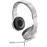 SpeedLink RAIDOR igraće naglavne slušalice sa mikrofonom 3,5 mm priključak sa vrpcom preko ušiju kamuflažna boja, bijela