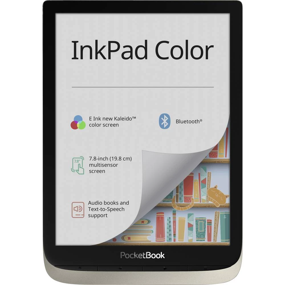 PocketBook InkPad ebook-čitač 19.8 cm (7.8 palac) srebrna slika