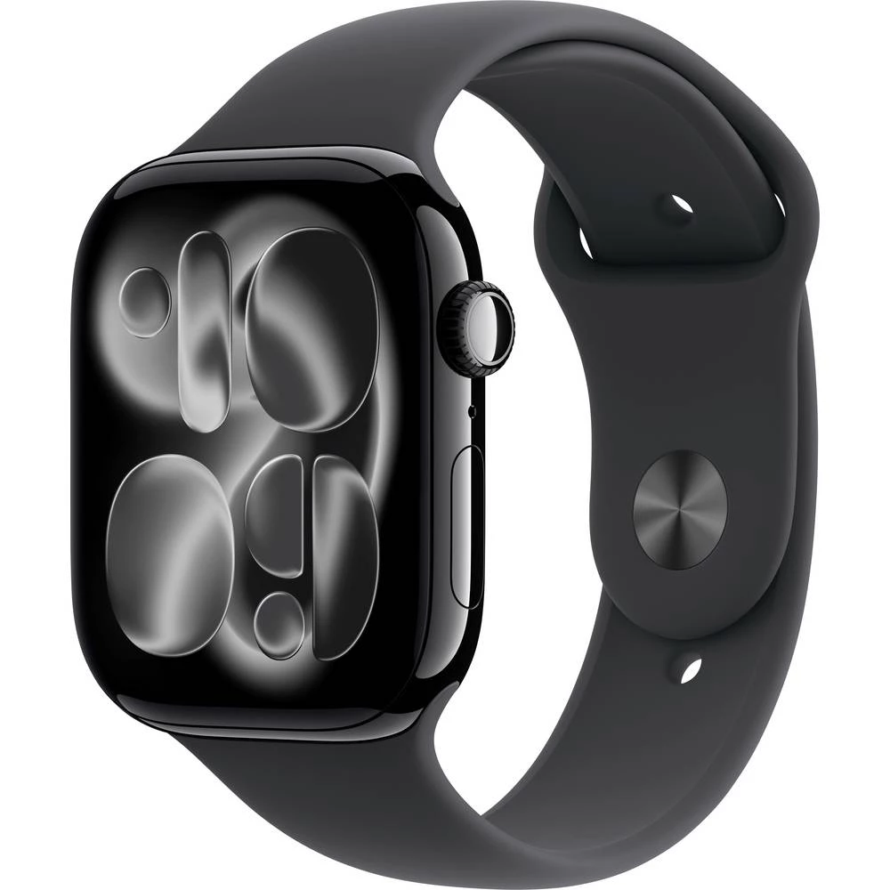 Apple Watch Series 11 GPS 46 mm kućište od aluminija sportska narukvica crna m/l slika