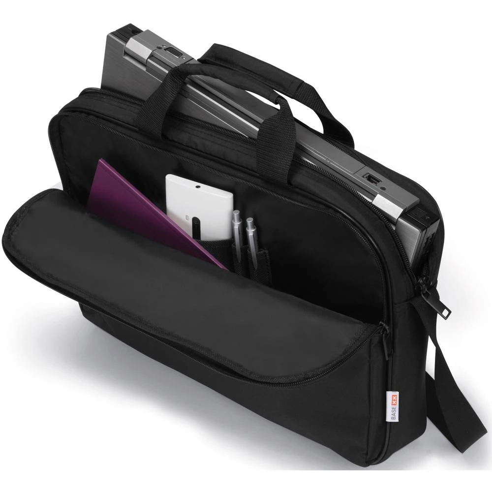 Dicota Torba za prijenosno računalo Tasche / Notebook / BASE XX T / 15.6 / s ATT.FX.FITS4_MAXIMUM_INCH: 39,6 cm (15,6") Crna slika