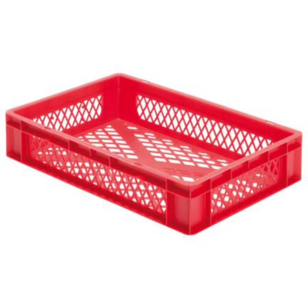 Spremnik za slaganje Pogodna za hranu (D x Š x V) 600 x 400 x 120 mm Crvena Favorit TK 600/120-2 2 ST slika