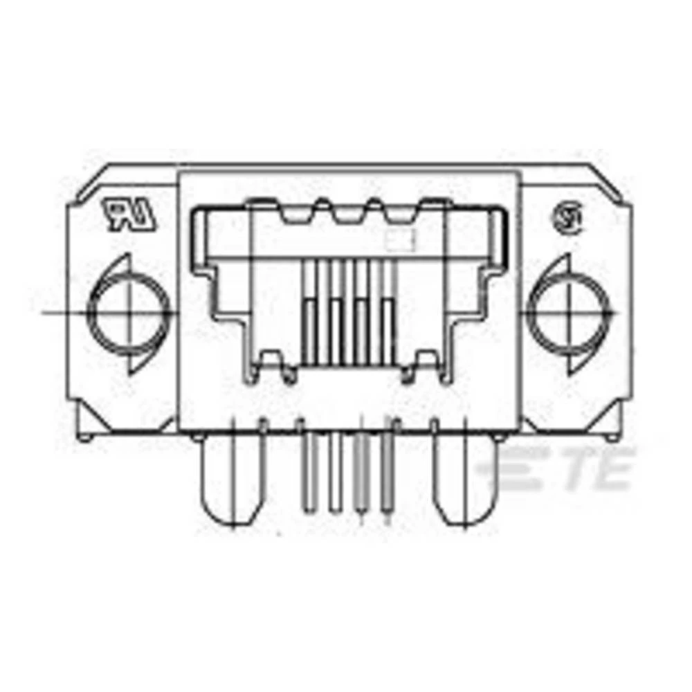 TE Connectivity Shielded Data LinkShielded Data Link 5-1761182-6 AMP slika