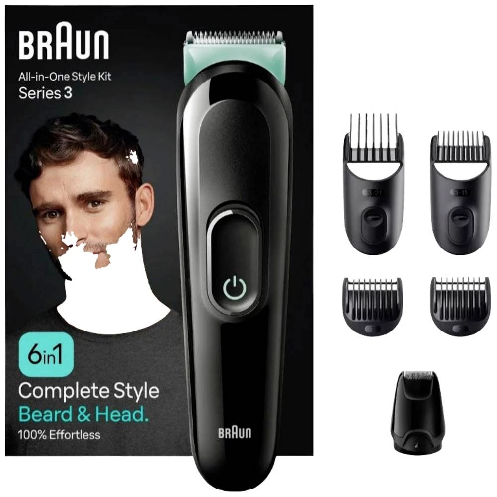 Braun MGK3411 aparat za podrezivanje brade  crna slika