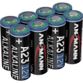 Ansmann A23 specijalne baterije 23 a alkalno-manganov 12 V 8 St. slika
