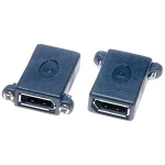 Lyndahl LKPA019 DisplayPort adapter [1x ženski konektor DisplayPort - 1x ženski konektor DisplayPort] crna