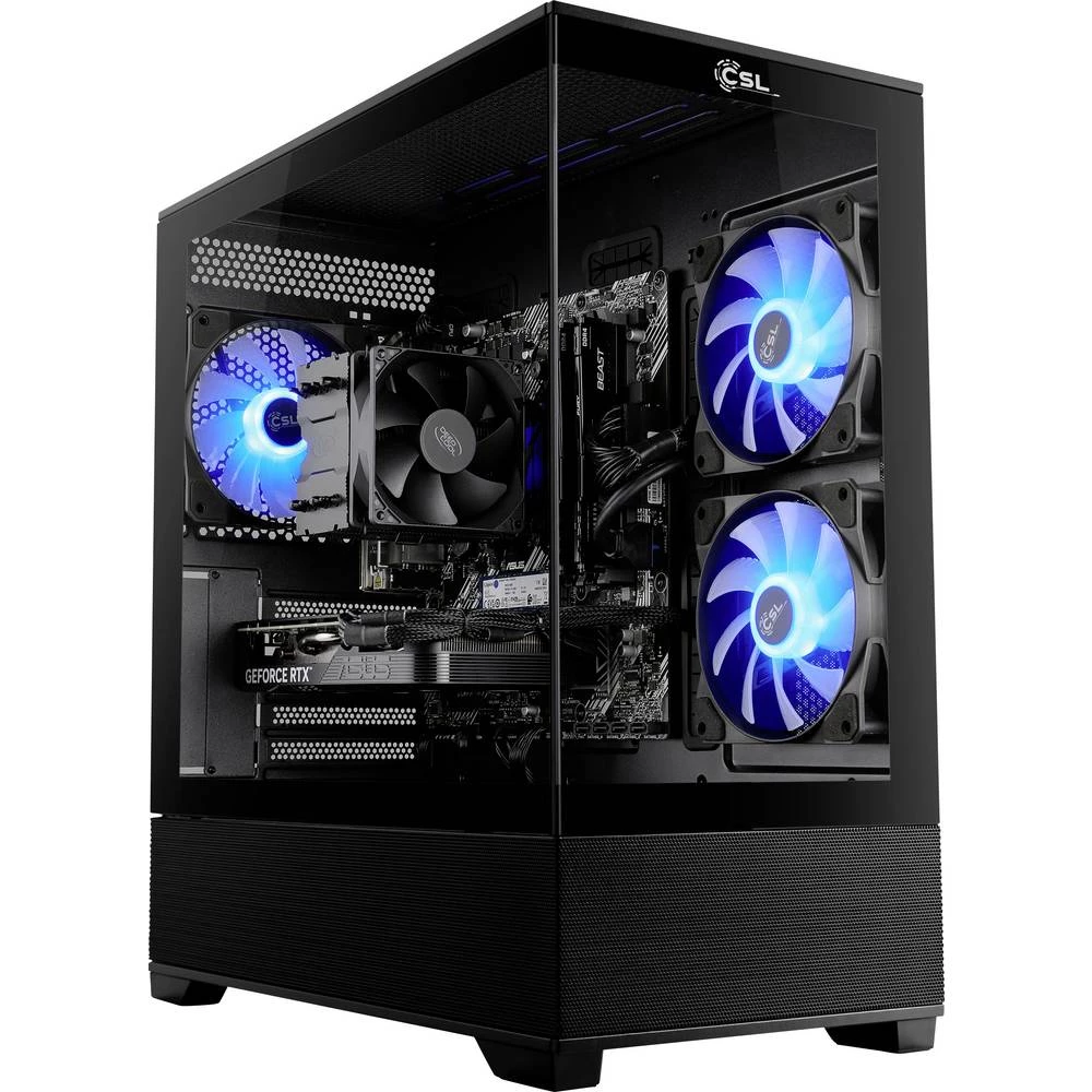CSL Computer Gaming pc M12770H AMD Ryzen 7 8700F 5 GHz 16 GB RAM 1000 GB SSD Nvidia GeForce RTX™ 5060 8 GB GDDR7 96133 slika