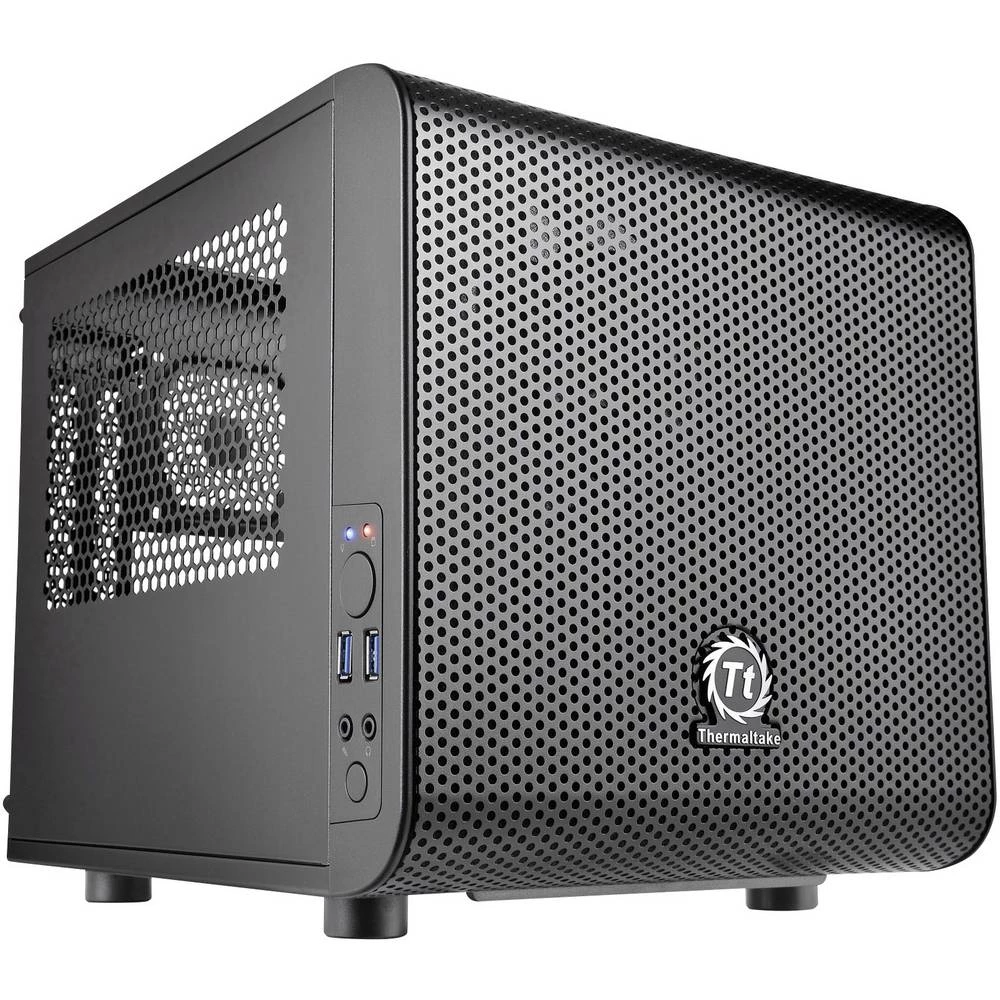 Desktop gaming kućište, PC kućište V1 Thermaltake Core crno (mat) slika