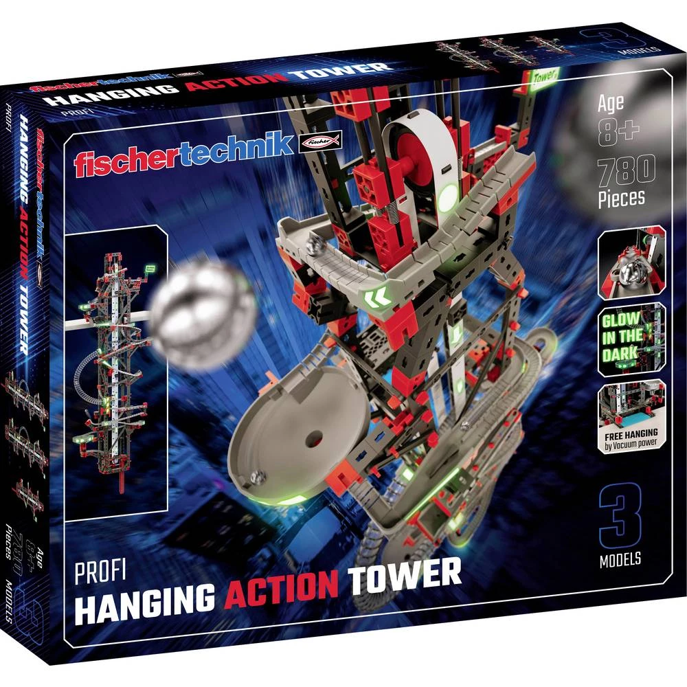 eksperimentalni komplet fischertechnik Hanging Action Tower 554460 iznad 8 godina slika