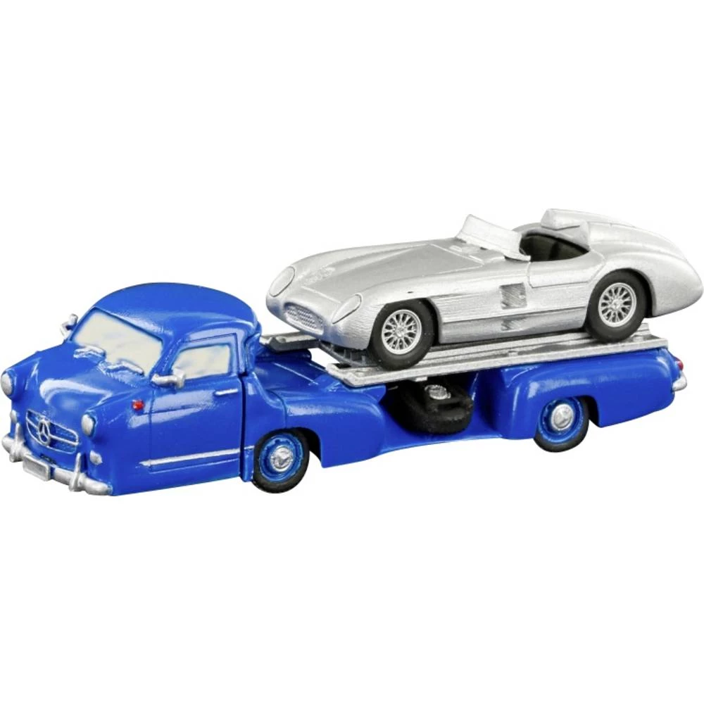 LE Grand Collection LE87310 h0 Mercedes Benz Trkaći transporter "The Blue Wonder" + 300 SLR Roadster slika