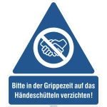 obvezni znak Higijena i udaljenost samoljepljiva folija    1 St.