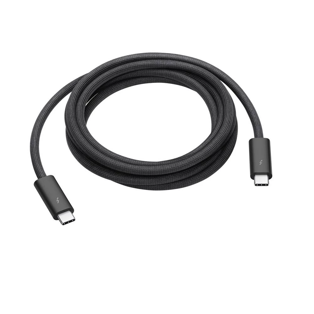 Apple Thunderbolt priključni kabel 2.00 m MWP32ZM/A crna [1x muški konektor Thunderbolt - 1x muški konektor Thunderbolt slika