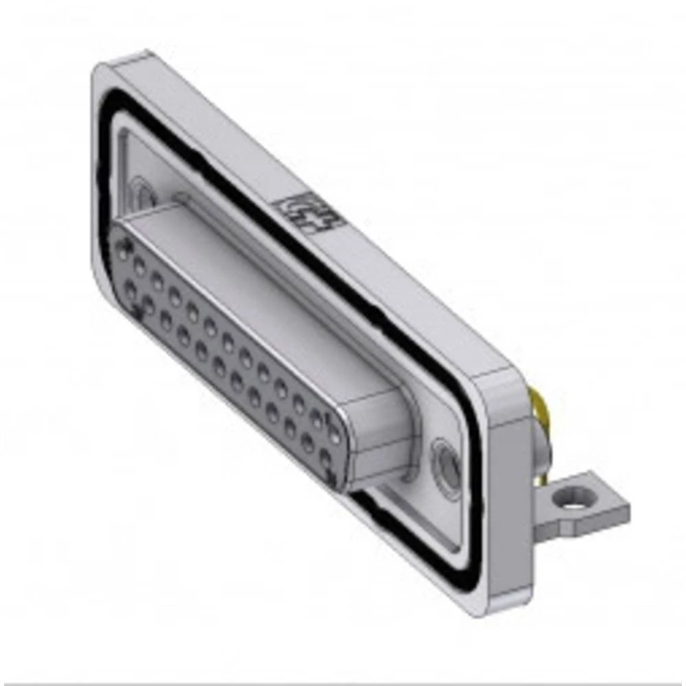 D-SUB priključak 90 ° Broj polova: 25 Lem, Pinovi DELTRON SWISS 1 ST slika