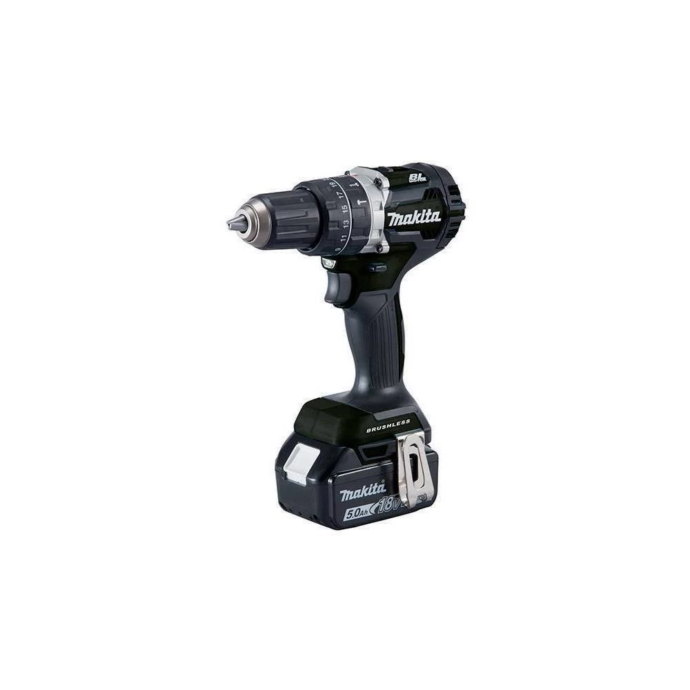 Makita DHP484T4JB 2 brzine-akumulatorski čekić  uklj. akumulator, uklj. 2 akumulatora, uklj. 3 akumulatora, uklj. 4 akumulatora, uklj. punjač slika